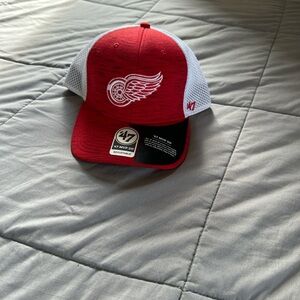Red Wings snap back hat